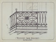 Iron Balcony Railings-ZYGR23935