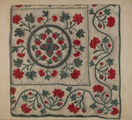 Quilt (Flowers in Circle)-ZYGR15023