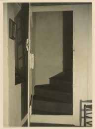 Doylestown House--Stairway with Chair-ZYGR103270