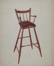 Child's High Chair-ZYGR16713