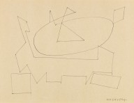 Victor Vasarely-Ohne Titel. Um 1948.