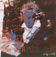 Andy Warhol-Ludwig van Beethoven (grau). 2002.