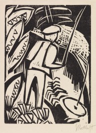 Karl Schmidt-Rottluff-Der Angler. 1923.