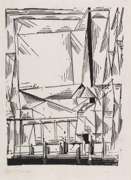 Lyonel Feininger-Gelmeroda. 1920.