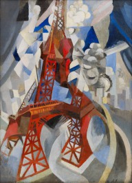 Robert Delaunay-Red Eiffel Tower-ZYGU10200