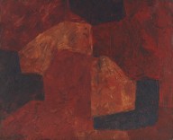 Serge Poliakoff-Composition abstraite. 1960.