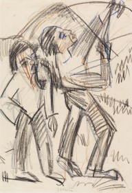 Ernst Ludwig Kirchner-Bogensch�tze. 1920.