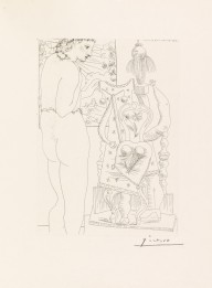 Pablo Picasso-Mod�le et Sculpture surr�aliste. 1933.