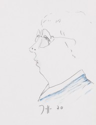 Horst Janssen-Selbstportrait. 1970.