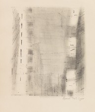 Lyonel Feininger-Manhattan 3. 1955.