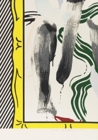 Roy Lichtenstein-Against Apartheid. 1983.
