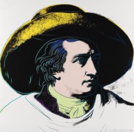 Andy Warhol-Goethe. 1982.