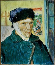 Vincent van Gogh-Self-Portrait with Bandaged Ear  1889