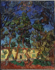 Vincent van Gogh-Hospital at Saint-Remy  1889