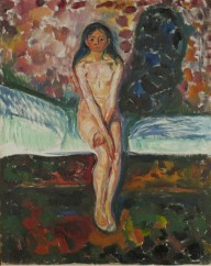 Edvard Munch-Puberty  1914-1916