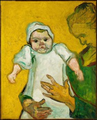 Vincent van Gogh-Madame Roulin and Her Baby  1888
