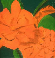 Alex Katz-Orange Flower  2002