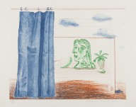 David Hockney-What is This Picasso  (from The Blue Guitar) (M.C.A. Tokyo 197)  1976-77