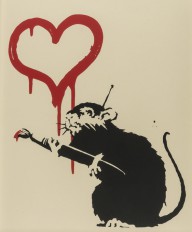 Banksy-Love Rat