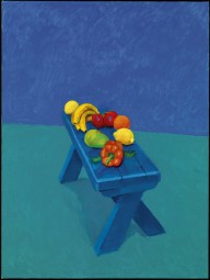 David Hockney-Fruit on a Bench  6th  7th  8th March 2014 from 82 Portraits and 1 Still-Life   2014