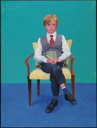 David Hockney-Rufus Hale  23rd  24th  25th November 2015 from 82 Portraits and  1 Still-Life  2015