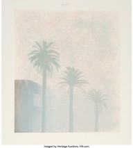 David Hockney-Mist (from Weather Series)  1973