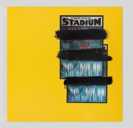 Gary Simmons-Chicago Stadium Yellow  2014