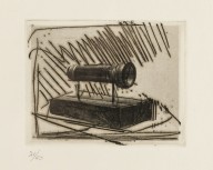Jasper Johns-Small Flashlight (ULAE 58)  1967-1969