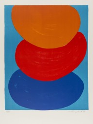Sir Terry Frost-Ochre  Red and Blue (Kemp 50)  1969