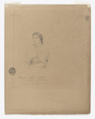 Frederic Edwin Church-Portrait of Bolivian Girl  Senorita Filetta Molina Bolador del Carmen  Colombi