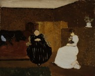 41327------La causette [The Chat]_Edouard Vuillard