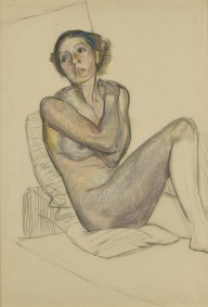 53930------Reclining nude with crossed arms_James Cowie