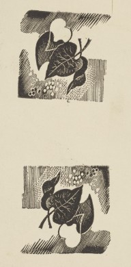 175250------Leaves (tailpiece for 'Twelve Poems' by Alastair Reid)_Jozef Sekalski