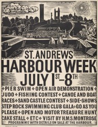 176430------St Andrews Harbour Week Poster_Jozef Sekalski
