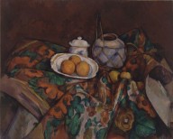 Cezanne, Paul 1902-1906 Still Life with Ginger Jar, Sugar Bowl, and Oranges
