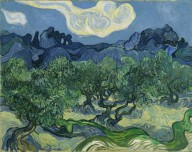 Gogh, Vincent van, The Olive Trees  尔皮依的橄榄树 The Olive Trees