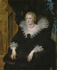 鲁本斯，Ana de Austria, wife of Louis XIII
