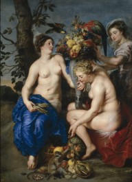 鲁本斯，Ceres with two Nymphs