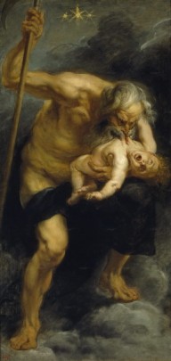 鲁本斯，Saturn devouring his son