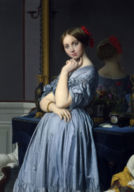 Jean-Auguste-Dominique Ingres，Comtesse d'Haussonville
