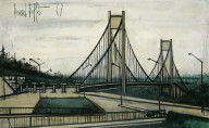 Bernard Buffet - Le Pont De Tancarville, 1967