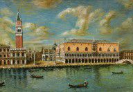 Giorgio de Chirico - Venezia, Canal Grande, C1960