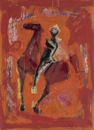 Marino Marini - Cavallo e cavaliere (horse and rider), 1955