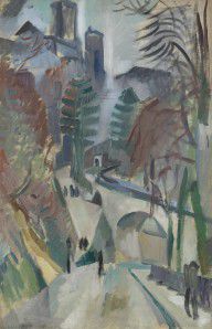 Robert Delaunay - Paysage de Laon, 1912