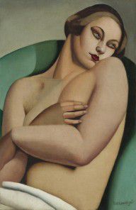 Tamara de Lempicka - Nu adossé I, 1925