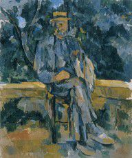 【法国】保罗·塞尚Paul_Cézanne_-_Portrait_de_paysan_-_Width_ 54.6 cm (21.5 in). Height_ 64.8 cm (25.51 in)