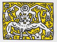 KEITH HARING-Untitled 1986