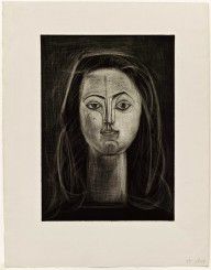 Portrait of Françoise of the Long Neck, state II_1946