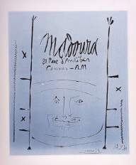 Pablo Picasso-Madoura 1961  1961