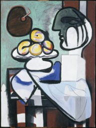 Pablo Picasso-Nature Morte  Buste  Coupe et Palette   March 3-1932